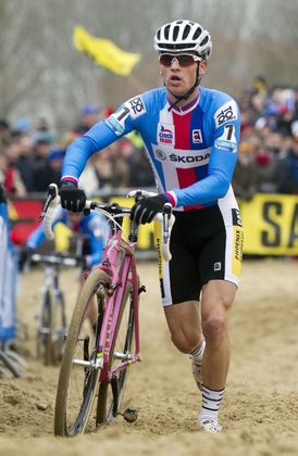 Zdeněk Štybar je dvojnásobným mistrem světa v cyklokrosu..