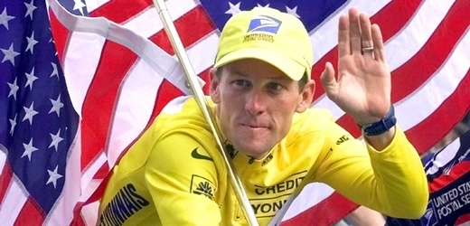 Bývalý americký cyklista Lance Armstrong.