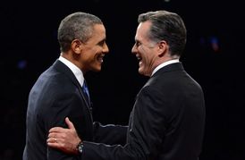 Obama versus Romney. Kdo s koho.