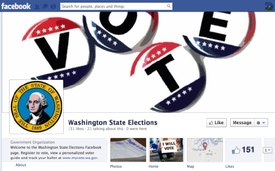 Facebook se jen hemží volebními vzkazy.