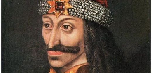 Portrét Vlada III. visící na zámku Ambras v Rakousku.