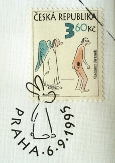 Poštovní známka.