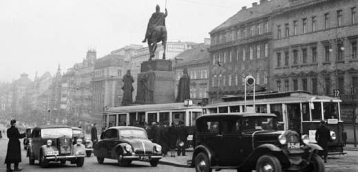 Tramvaje na Václavském náměstí jezdily až do 80. let minulého století.