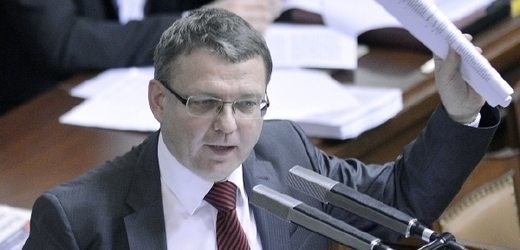 Místopředseda sociálních demokratů a sněmovny Lubomír Zaorálek.