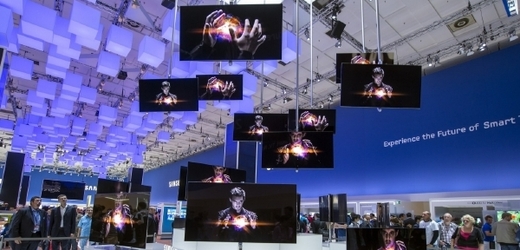 Obrazovky Samsung na veletrhu IFA 2012.