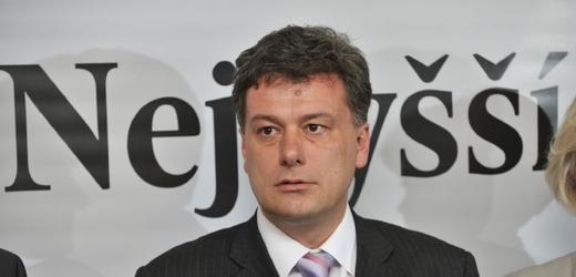 Ministr spravedlnosti Pavel Blažek (ODS).