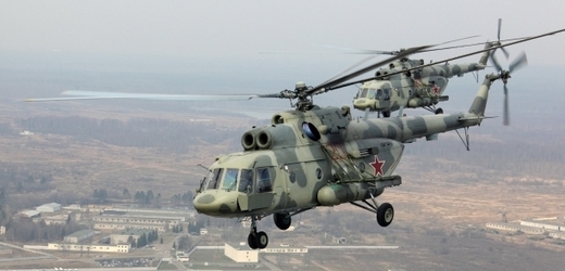 Vrtulníky Mi-8.
