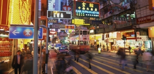 Nejdražší nákupní třída světa Causeway Bay.