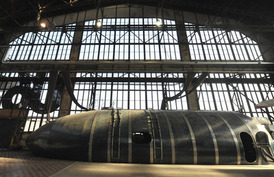 Interaktivní expozice v duchu J. Verna nabízí i model ponorky Nautilus.