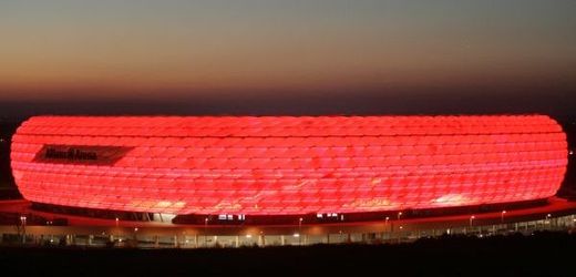 Domovská aréna Bayernu. 