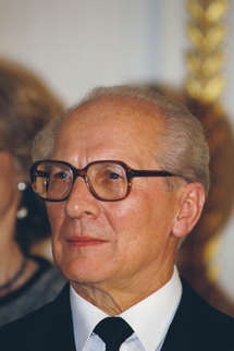Dlouholetý generální tajemník komunistiké strany NDR Erich Honecker.