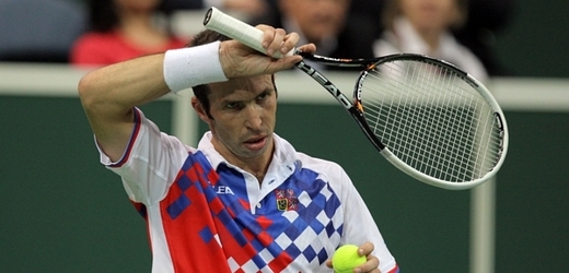 Radek Štěpánek v úvodní dvouhře nestačil na Španěla Davida Ferrera.