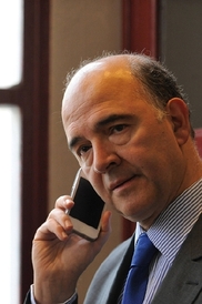 Francouzský ministr financí Pierre Moscovici.