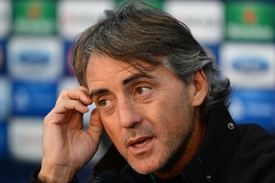 Roberto Mancini postupu svého týmu příliš nevěří.
