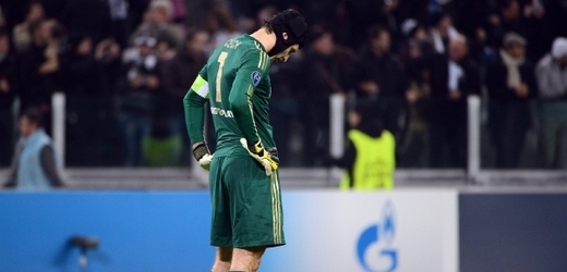 Petr Čech byl po utkání s Juventusem pořádně zklamaný.