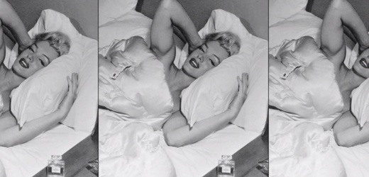 Marilyn Monroe v reklamě firmy Chanel. 