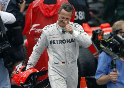 Pro Michaela Schumachera byla VC Brazílie nejpíš posledním závodem v kariéře.