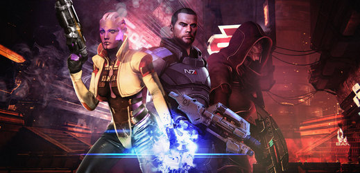 Obrázek z Mass Effect 3.