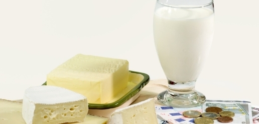 Evropští zemědělci v pondělí protestovali kvůli nízkým cenám mléka (ilustrační foto).