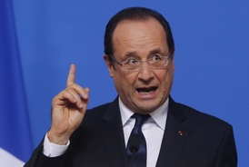 Francouzský premiér François Hollande.