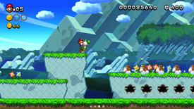 Obrázek z arkády New Super Mario Bros. U.