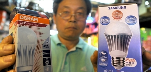 Výrobce žárovek Osram se musí potýkat se silnou asijskou konkurencí.
