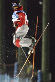 Akrobatická lyžařka Nikola Sudová.
