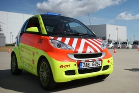 Ekologická auta dovedou využít i záchranáři.