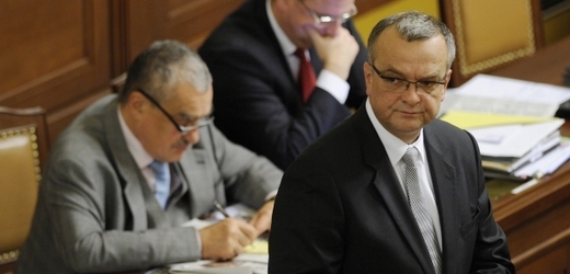 Zdanění paušálů se zastával ministr financí Miroslav Kalousek.