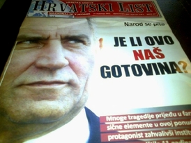 Je to náš Gotovina? ptá se Hrvatski list.