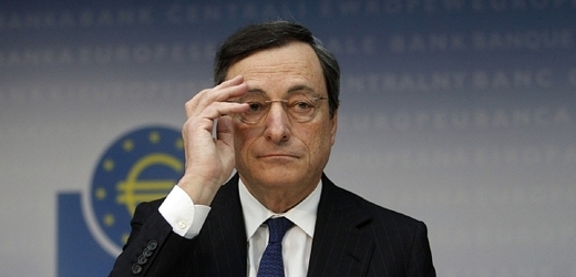 Ředitel Evropské centrální banky Mario Draghi.