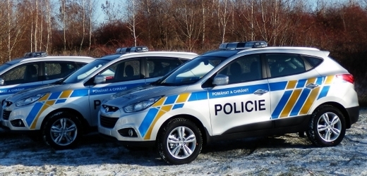 Modely ix20 a ix35 ve službách Policie ČR.