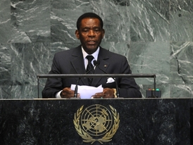 Teodoro Obiang Nguema Mbasogo.