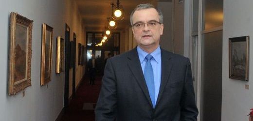 Ministr financí Miroslav Kalousekv 