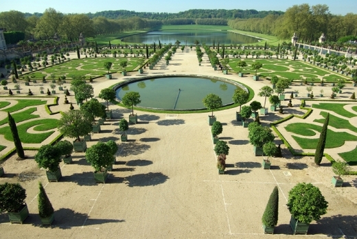 Oranžerie ve Versailles.