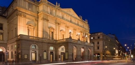 Milánský operní dům La Scala.