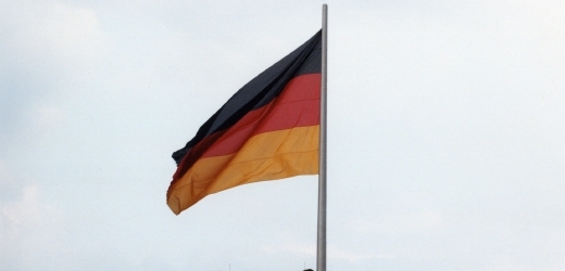 Německá vlajka (ilustrační foto).
