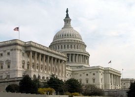 Budova Kongresu USA.