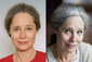 Pětašedesátiletá Taťána Fischerová od roku 2002 (vlevo) příliš nezestárla, jen vlasy má prošedivělé a překvapivě si je - na rozdíl od mnoha žen v jejím věku - nebarví. (Foto: ČTK)