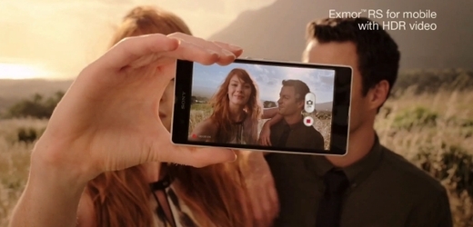 Reklama na nový smartphone Sony Xperia Z.