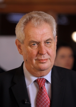 Miloš Zeman, kandidát na prezidenta.