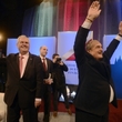 Prezidentští kandidáti Miloš Zeman (vlevo) a Karel Schwarzenberg.