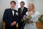 O dva roky později byl Zeman na svatbě Stanislava Grosse s Šárkou Bobysudovou. (Foto: ČTK)