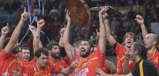 Házenkáři Španělska slaví triumf na mistrovství světa.
