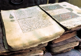 Islamisté, civilizační barbaři, zapálili knihovnu v Timbuktu.
