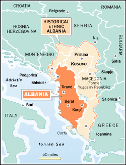 Snění o Velké Albánii.