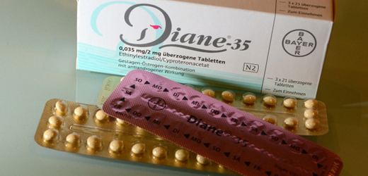Přípravek Diane-35 funguje jako lék na akné i jako antikoncepce.