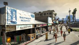 Město Los Santos z Grand Theft Auto V.