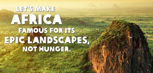 Oxfam použil v kampani proti hladu obrázky jako z katalogu cestovní kanceláře.