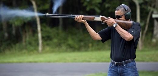 Barack Obama na snímku, který zveřejnil Bílý dům.